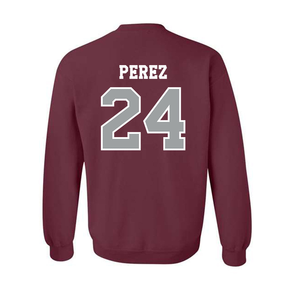 Texas A&M - NCAA Softball : Mya Perez - Classic Shersey Crewneck Sweatshirt-1