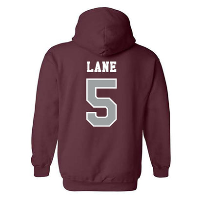 Texas A&M - NCAA Men's Basketball : Jacari Lane - Classic Shersey Hooded Sweatshirt-1