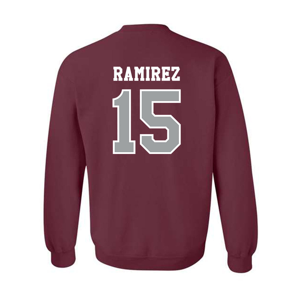 Texas A&M - NCAA Baseball : David Ramirez - Classic Shersey Crewneck Sweatshirt-1