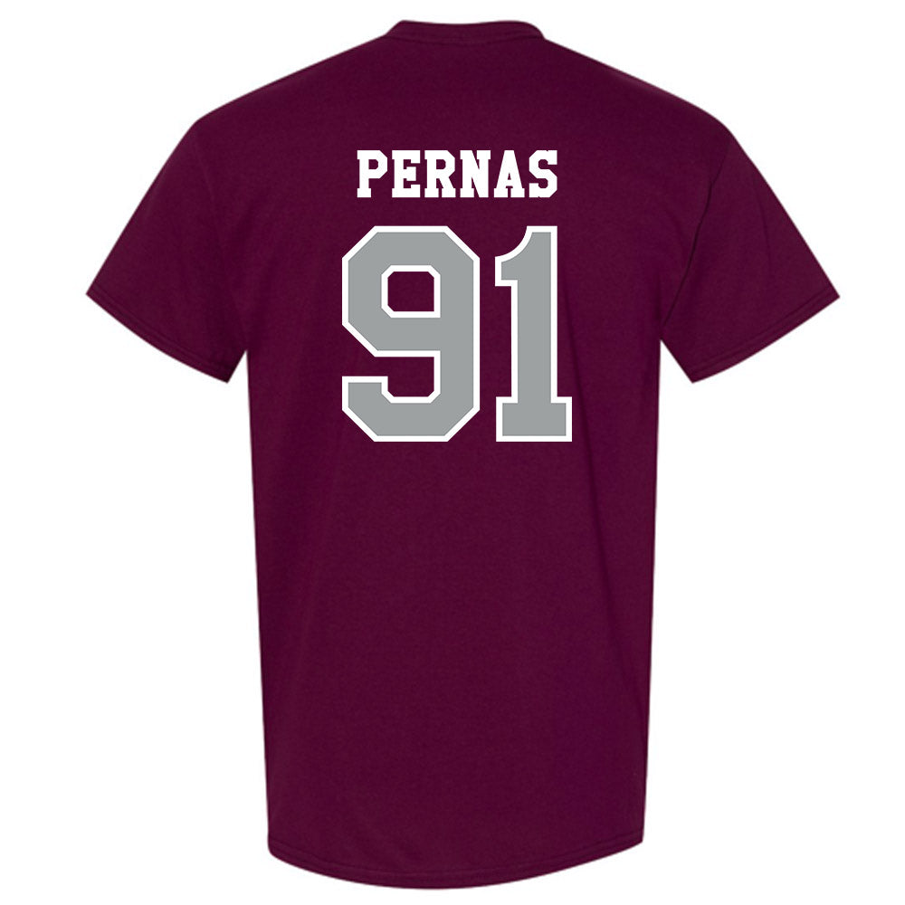 Texas A&M - NCAA Football : Lucas Pernas - Classic Shersey T-Shirt-1