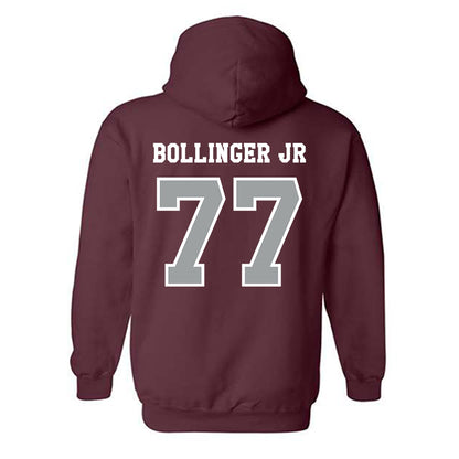Texas A&M - NCAA Baseball : Michael Bollinger Jr - Classic Shersey Hooded Sweatshirt-1