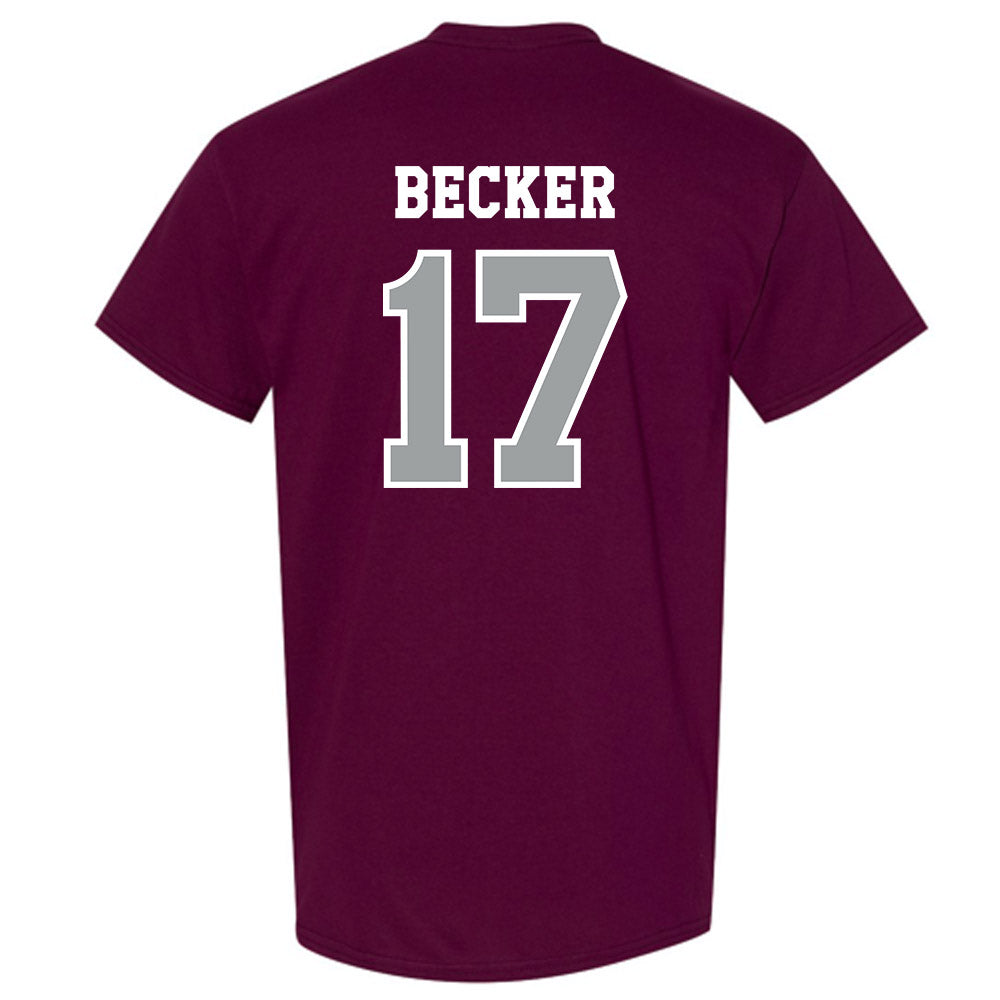 Texas A&M - NCAA Baseball : Zane Becker - Classic Shersey T-Shirt-1