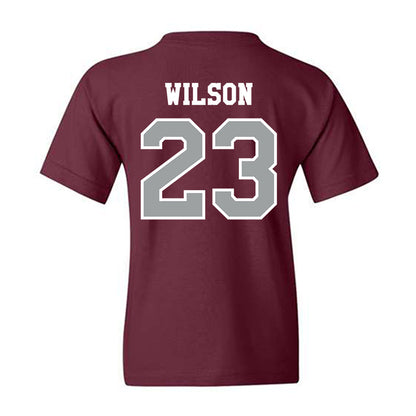 Texas A&M - NCAA Baseball : Jorian Wilson - Classic Shersey Youth T-Shirt-1