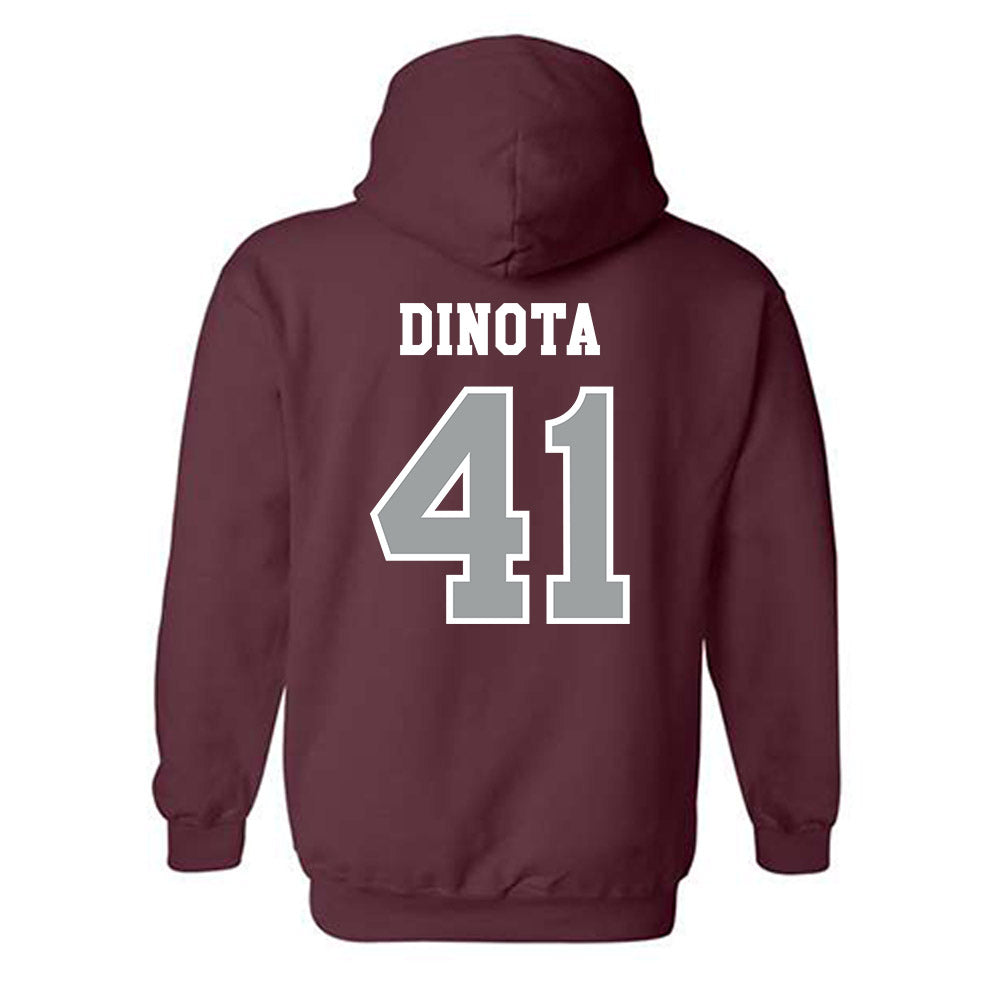 Texas A&M - NCAA Football : AJ DiNota - Classic Shersey Hooded Sweatshirt-1