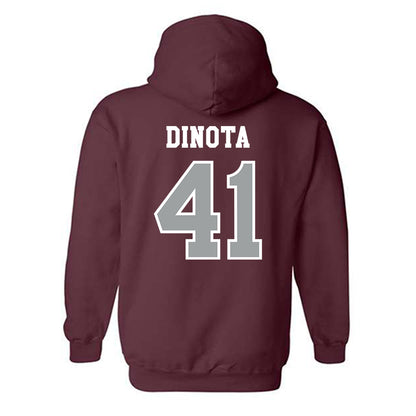 Texas A&M - NCAA Football : AJ DiNota - Classic Shersey Hooded Sweatshirt-1