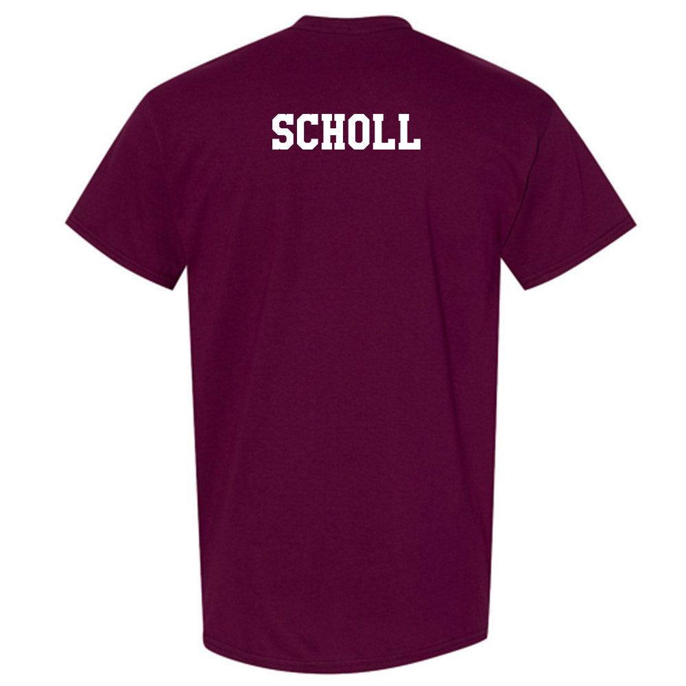 Texas A&M - NCAA Men's Swimming & Diving : Ben Scholl - Classic Shersey T-Shirt-1
