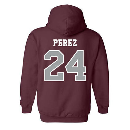 Texas A&M - NCAA Softball : Mya Perez - Classic Shersey Hooded Sweatshirt-1