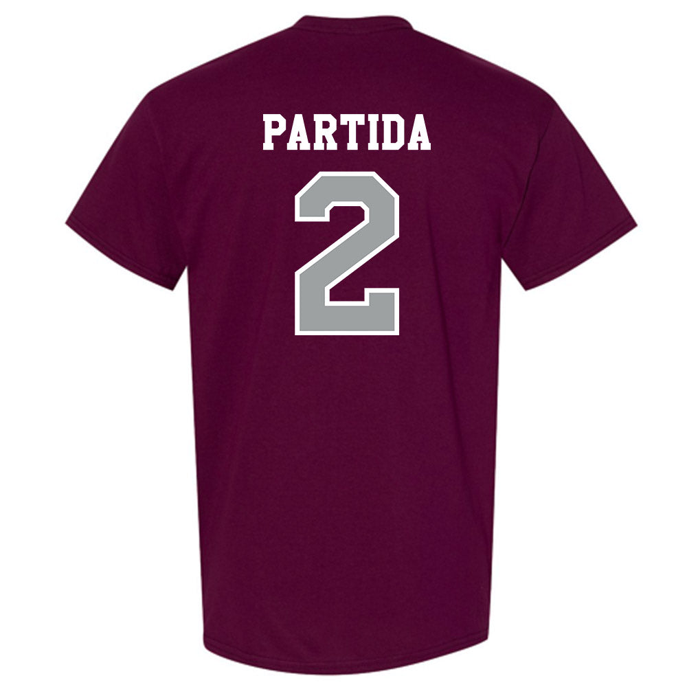 Texas A&M - NCAA Baseball : Nico Partida - Classic Shersey T-Shirt-1