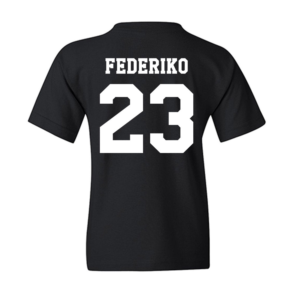 Texas A&M - NCAA Men's Basketball : Federiko Federiko - Classic Shersey Youth T-Shirt-1
