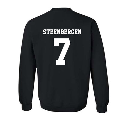 Texas A&M - NCAA Women's Basketball : Pien Steenbergen - Classic Shersey Crewneck Sweatshirt-1