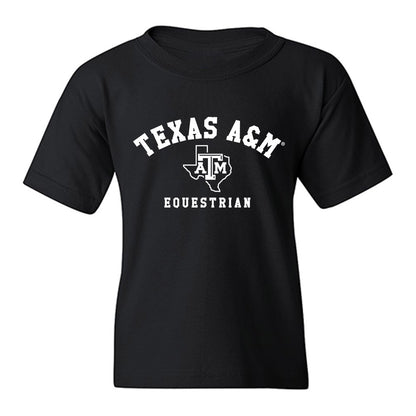 Texas A&M - NCAA Equestrian : Marianna Rodriguez - Classic Shersey Youth T-Shirt-0