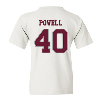 Texas A&M - NCAA Baseball : Cooper Powell - Classic Shersey Youth T-Shirt-1