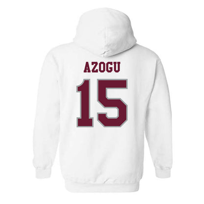 Texas A&M - NCAA Women's Basketball : Faa Azogu - Classic Shersey Hooded Sweatshirt-1