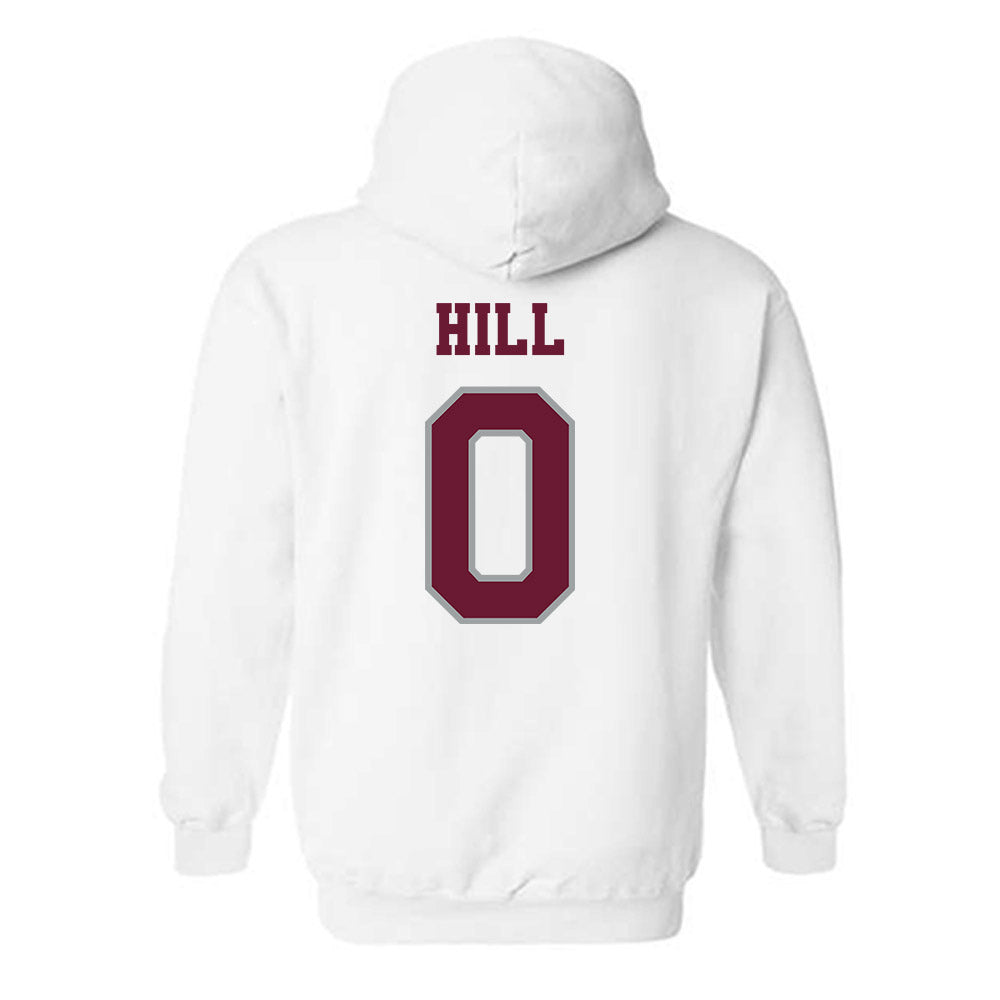 Texas A&M - NCAA Men's Basketball : Marcus Hill - Classic Shersey Hooded Sweatshirt-1