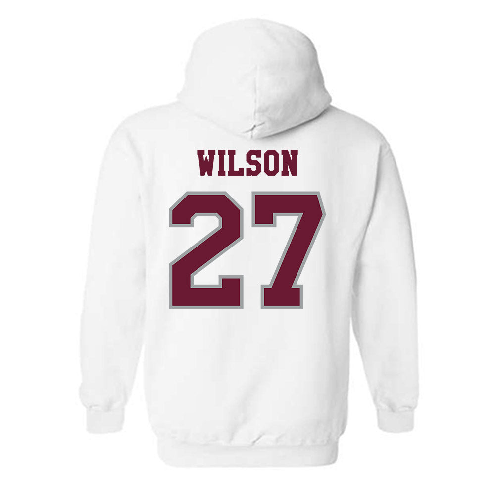 Texas A&M - NCAA Women's Soccer : Hayden Wilson - Classic Shersey Hooded Sweatshirt-1