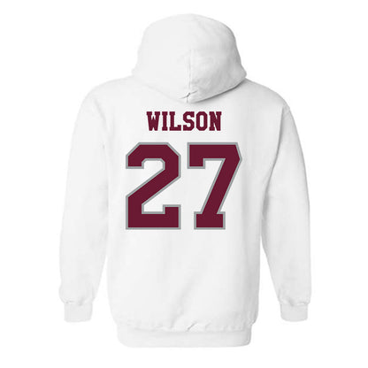 Texas A&M - NCAA Women's Soccer : Hayden Wilson - Classic Shersey Hooded Sweatshirt-1