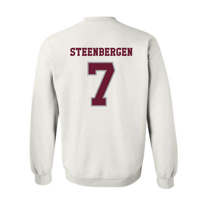 Texas A&M - NCAA Women's Basketball : Pien Steenbergen - Classic Shersey Crewneck Sweatshirt-1