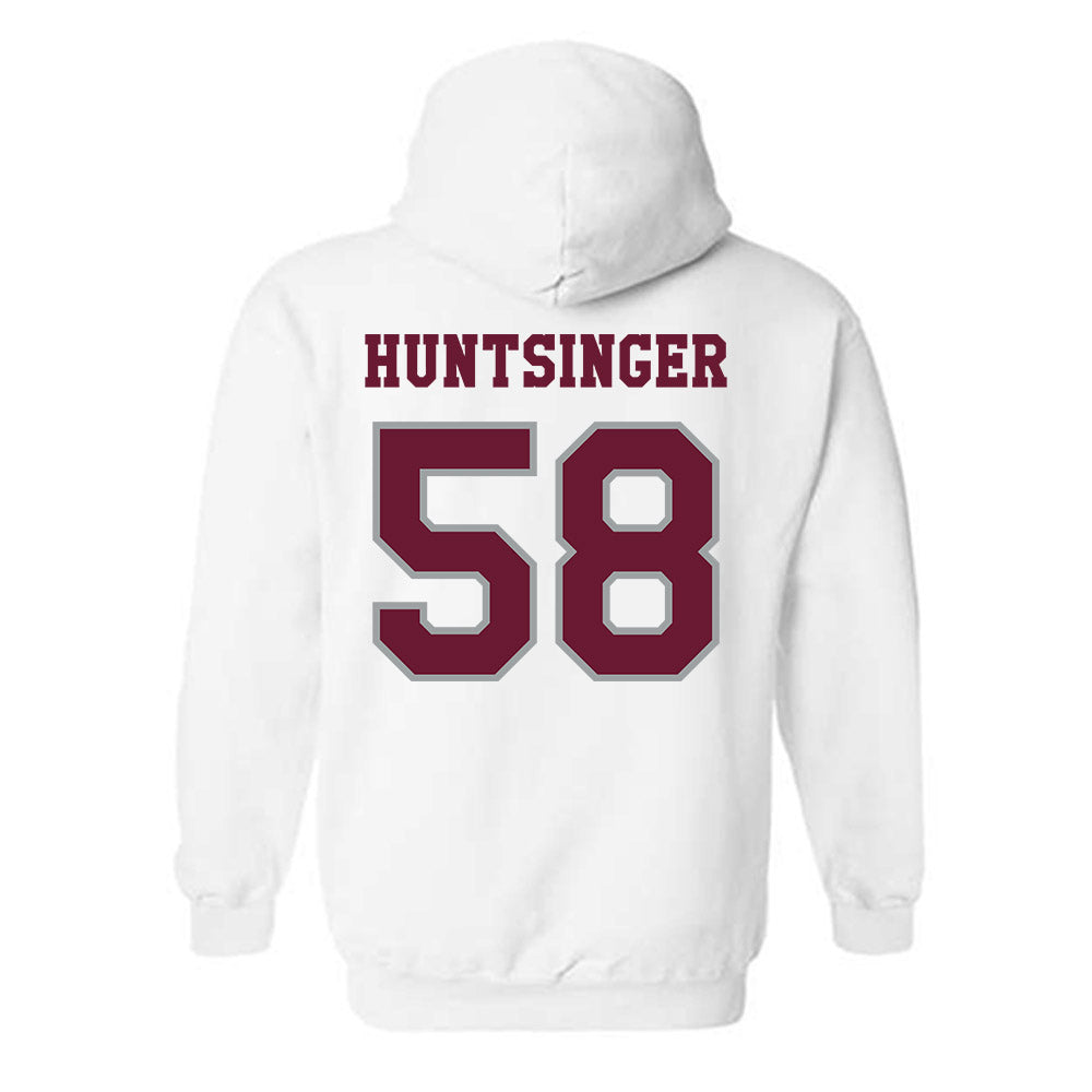 Texas A&M - NCAA Football : William Huntsinger - Classic Shersey Hooded Sweatshirt-1