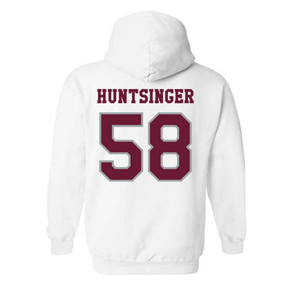 Texas A&M - NCAA Football : William Huntsinger - Classic Shersey Hooded Sweatshirt-1