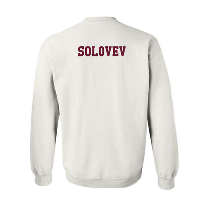 Texas A&M - NCAA Men's Track & Field : Sasha Solovev - Classic Shersey Crewneck Sweatshirt-1