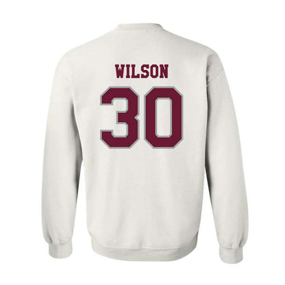 Texas A&M - NCAA Baseball : Kaiden Wilson - Classic Shersey Crewneck Sweatshirt-1