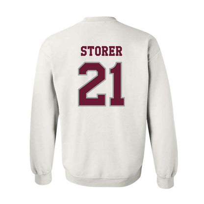 Texas A&M - NCAA Women's Soccer : Holly Storer - Classic Shersey Crewneck Sweatshirt-1