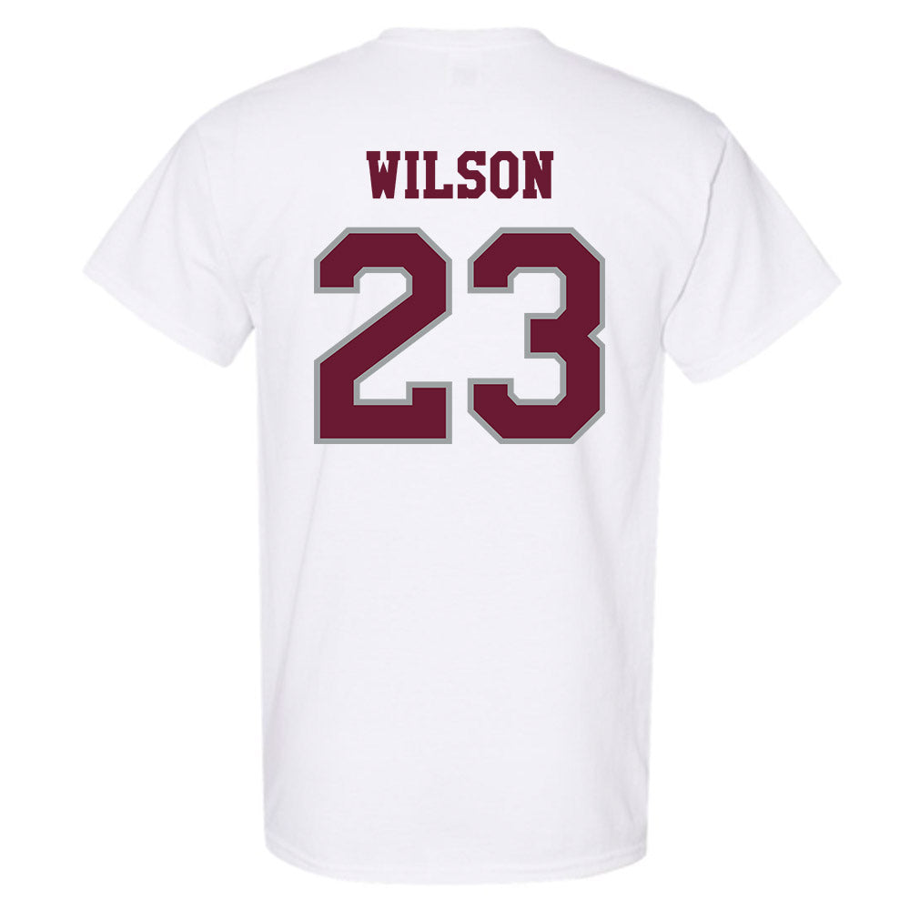 Texas A&M - NCAA Baseball : Jorian Wilson - Classic Shersey T-Shirt-1