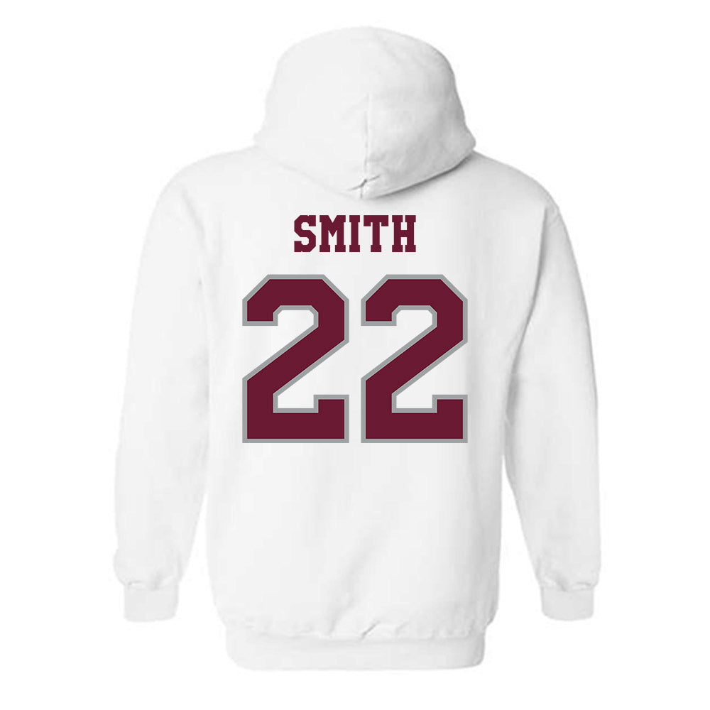 Texas A&M - NCAA Football : EJ Smith - Classic Shersey Hooded Sweatshirt-1