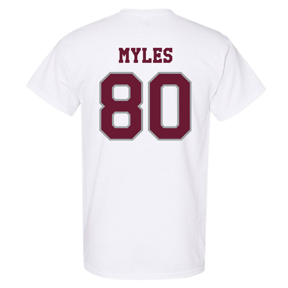 Texas A&M - NCAA Football : Jerome Myles - Classic Shersey T-Shirt-1
