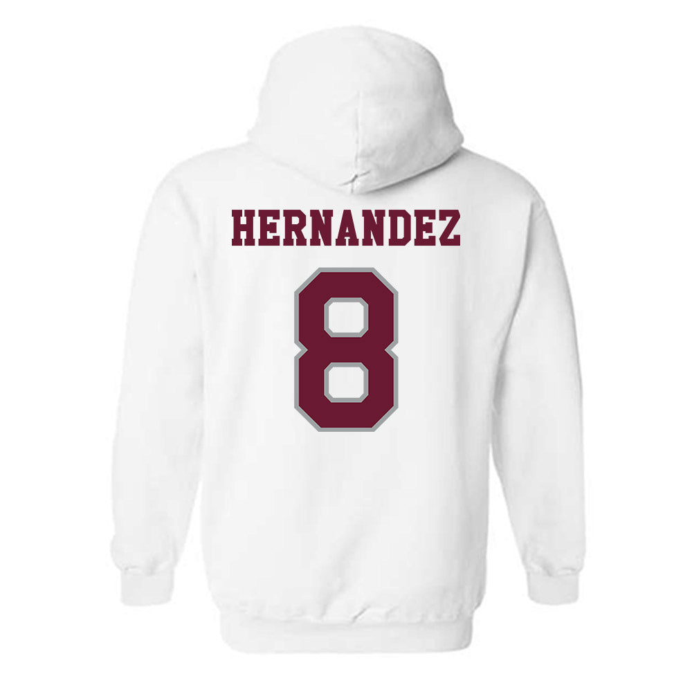 Texas A&M - NCAA Women's Volleyball : Amare Hernandez - Classic Shersey Hooded Sweatshirt-1
