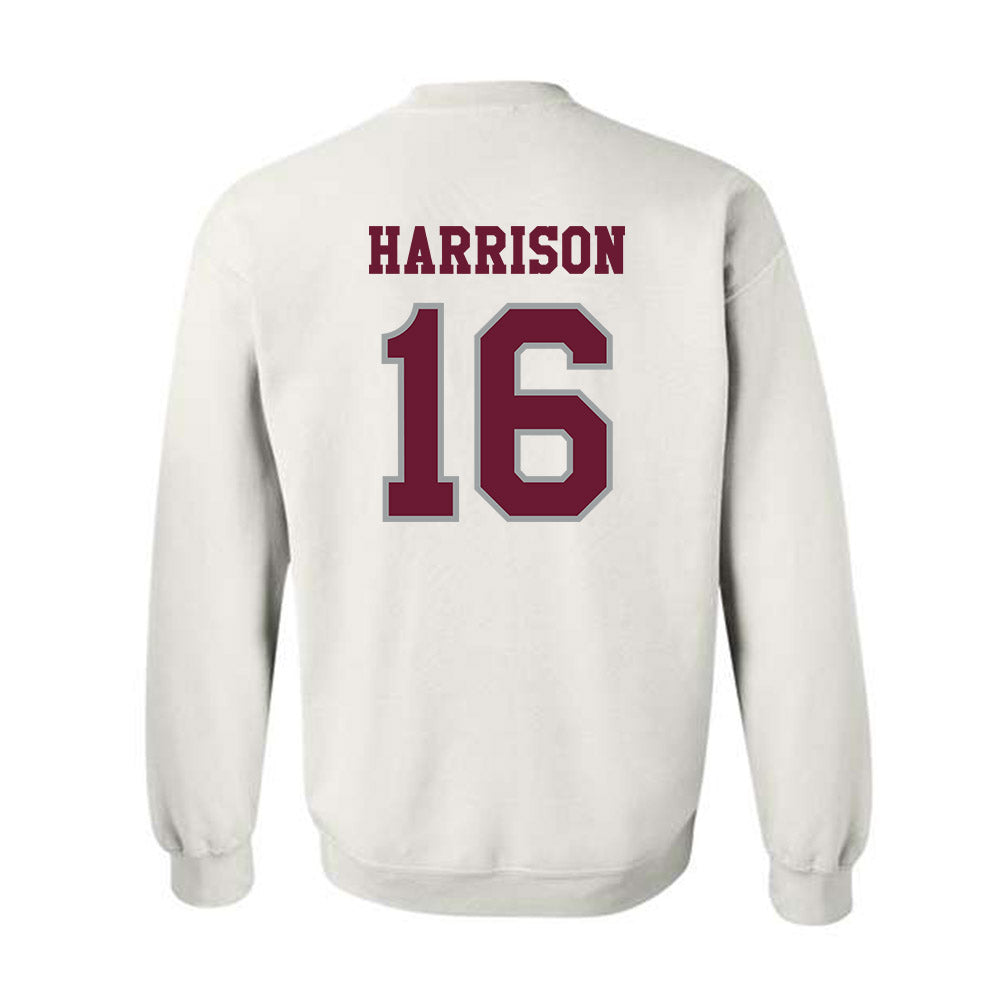 Texas A&M - NCAA Baseball : Bear Harrison - Classic Shersey Crewneck Sweatshirt-1