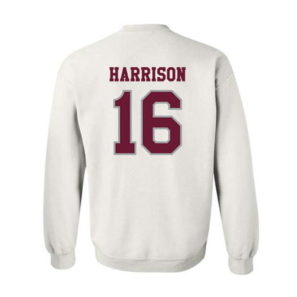 Texas A&M - NCAA Baseball : Bear Harrison - Classic Shersey Crewneck Sweatshirt-1