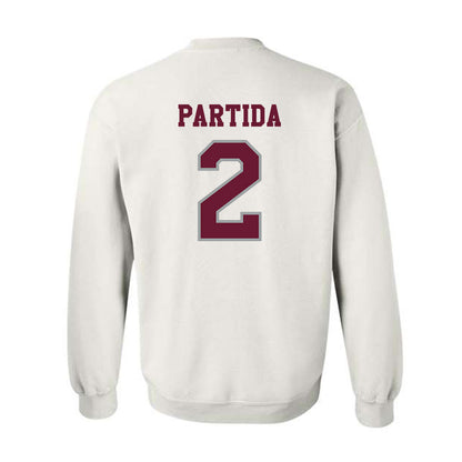 Texas A&M - NCAA Baseball : Nico Partida - Classic Shersey Crewneck Sweatshirt-1
