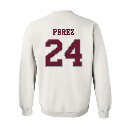 Texas A&M - NCAA Softball : Mya Perez - Classic Shersey Crewneck Sweatshirt-1