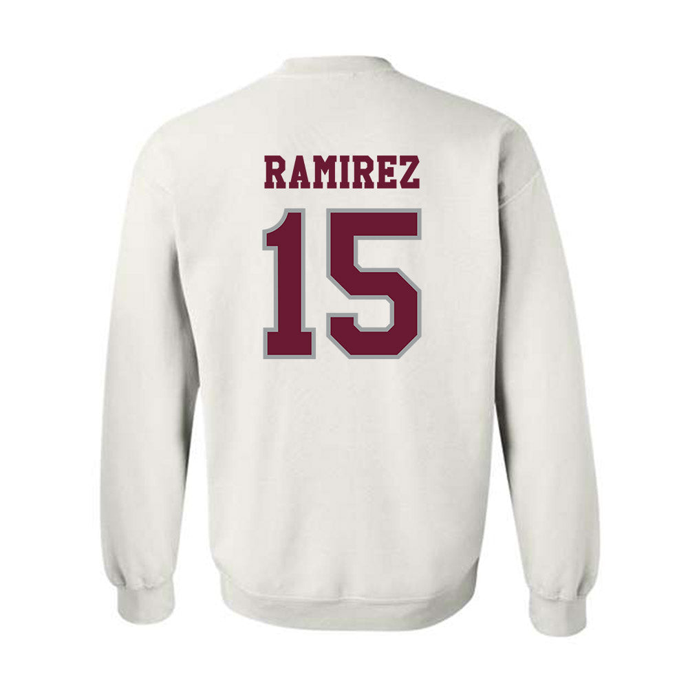 Texas A&M - NCAA Baseball : David Ramirez - Classic Shersey Crewneck Sweatshirt-1