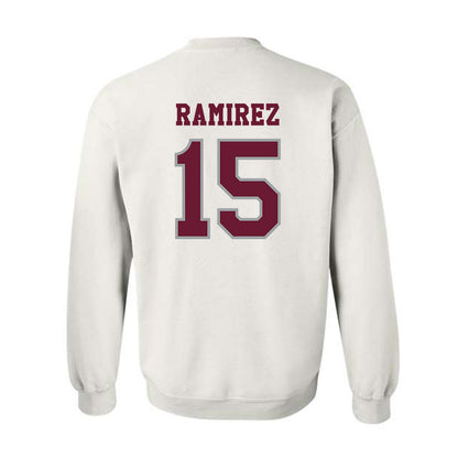 Texas A&M - NCAA Baseball : David Ramirez - Classic Shersey Crewneck Sweatshirt-1