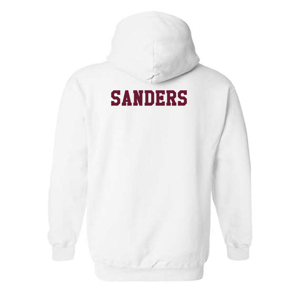 Texas A&M - NCAA Men's Track & Field : Ethan Sanders - Classic Shersey Hooded Sweatshirt-1