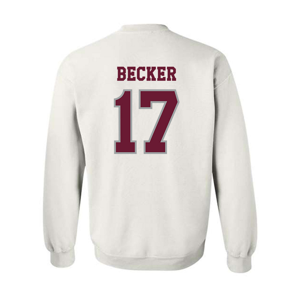 Texas A&M - NCAA Baseball : Zane Becker - Classic Shersey Crewneck Sweatshirt-1