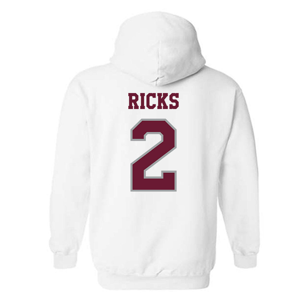 Texas A&M - NCAA Football : Dezz Ricks - Classic Shersey Hooded Sweatshirt-1