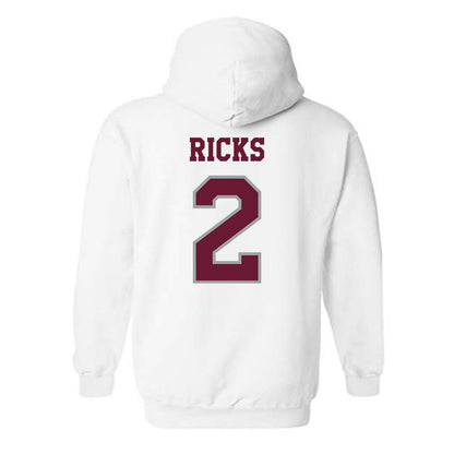 Texas A&M - NCAA Football : Dezz Ricks - Classic Shersey Hooded Sweatshirt-1