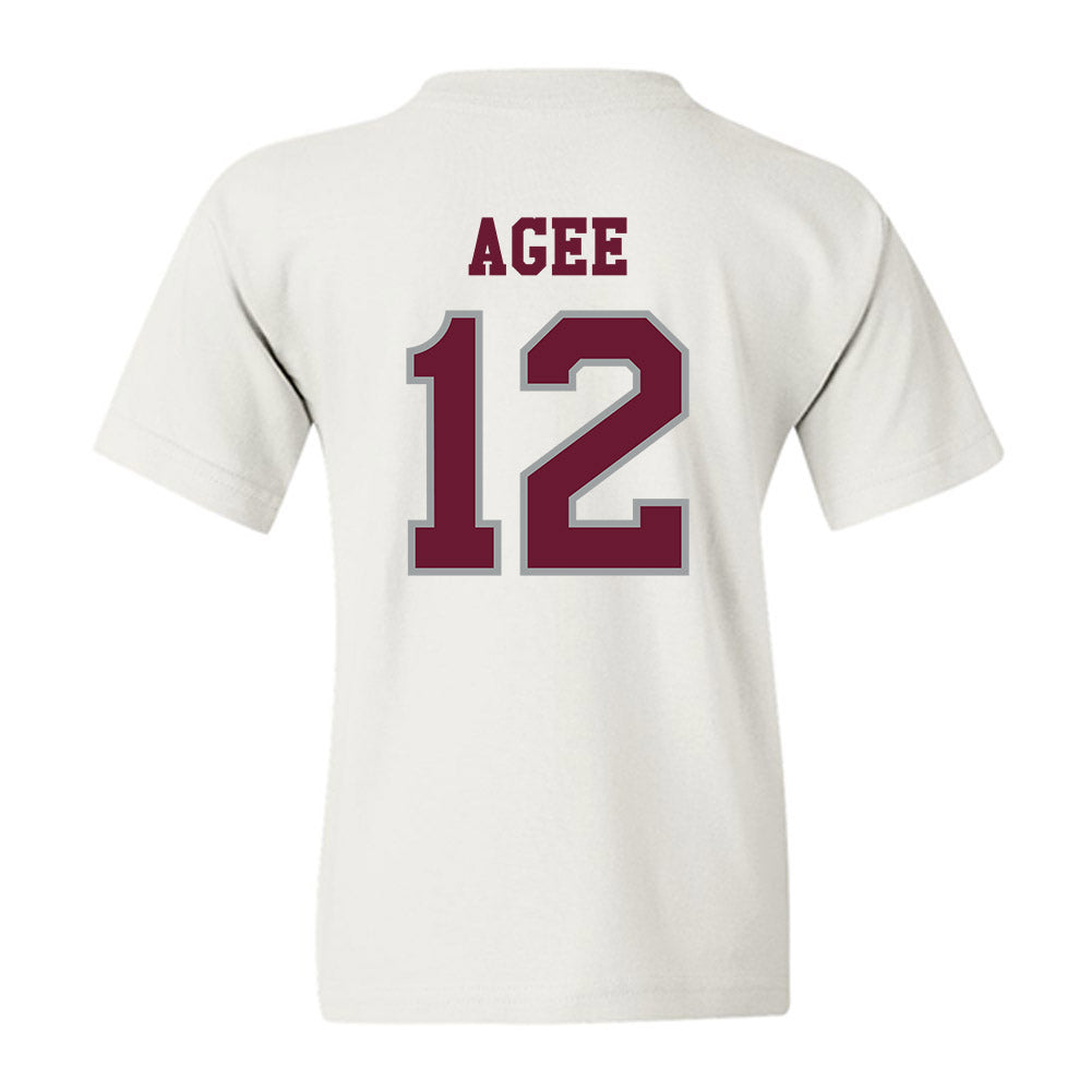 Texas A&M - NCAA Men's Basketball : Rashaun Agee - Classic Shersey Youth T-Shirt-1