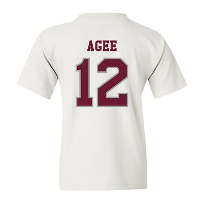 Texas A&M - NCAA Men's Basketball : Rashaun Agee - Classic Shersey Youth T-Shirt-1