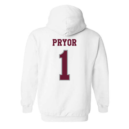 Texas A&M - NCAA Women's Basketball : Ny'Ceara Pryor - Classic Shersey Hooded Sweatshirt-1