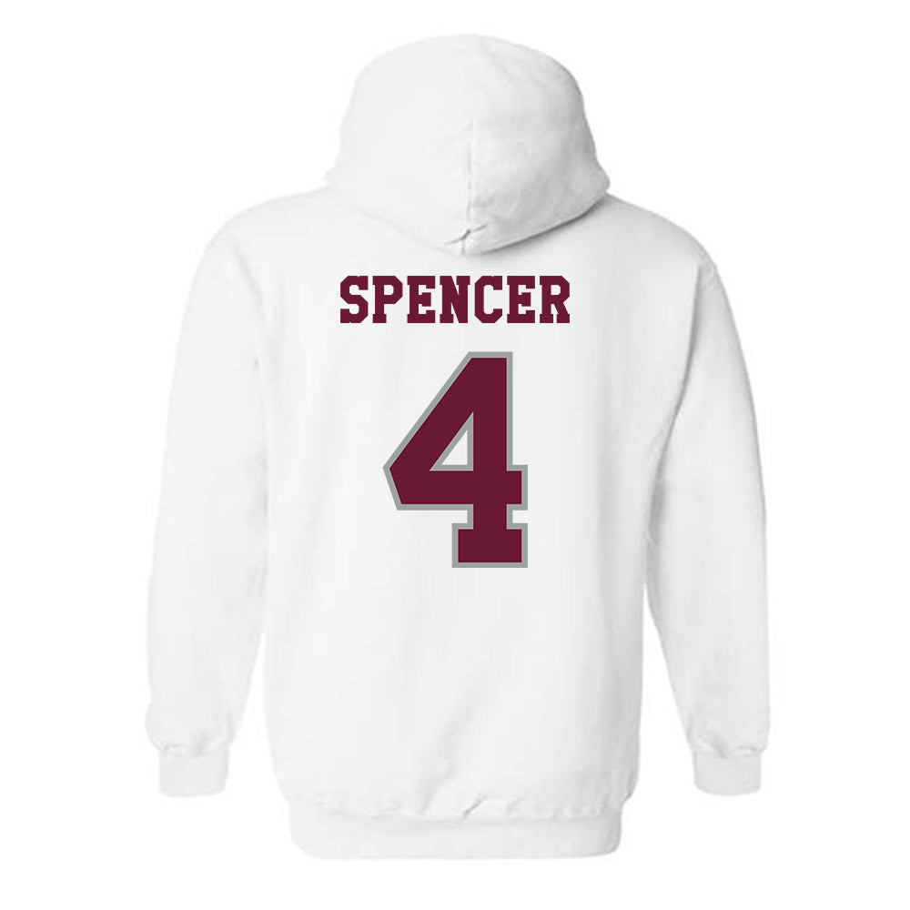 Texas A&M - NCAA Women's Basketball : Chaney Spencer - Classic Shersey Hooded Sweatshirt-1