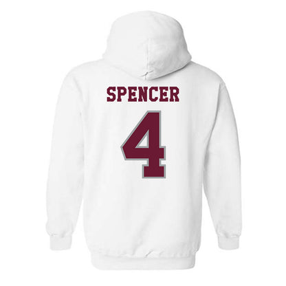 Texas A&M - NCAA Women's Basketball : Chaney Spencer - Classic Shersey Hooded Sweatshirt-1