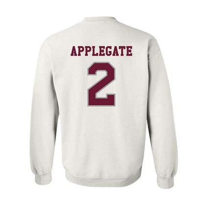 Texas A&M - NCAA Women's Volleyball : Addi Applegate - Classic Shersey Crewneck Sweatshirt-1