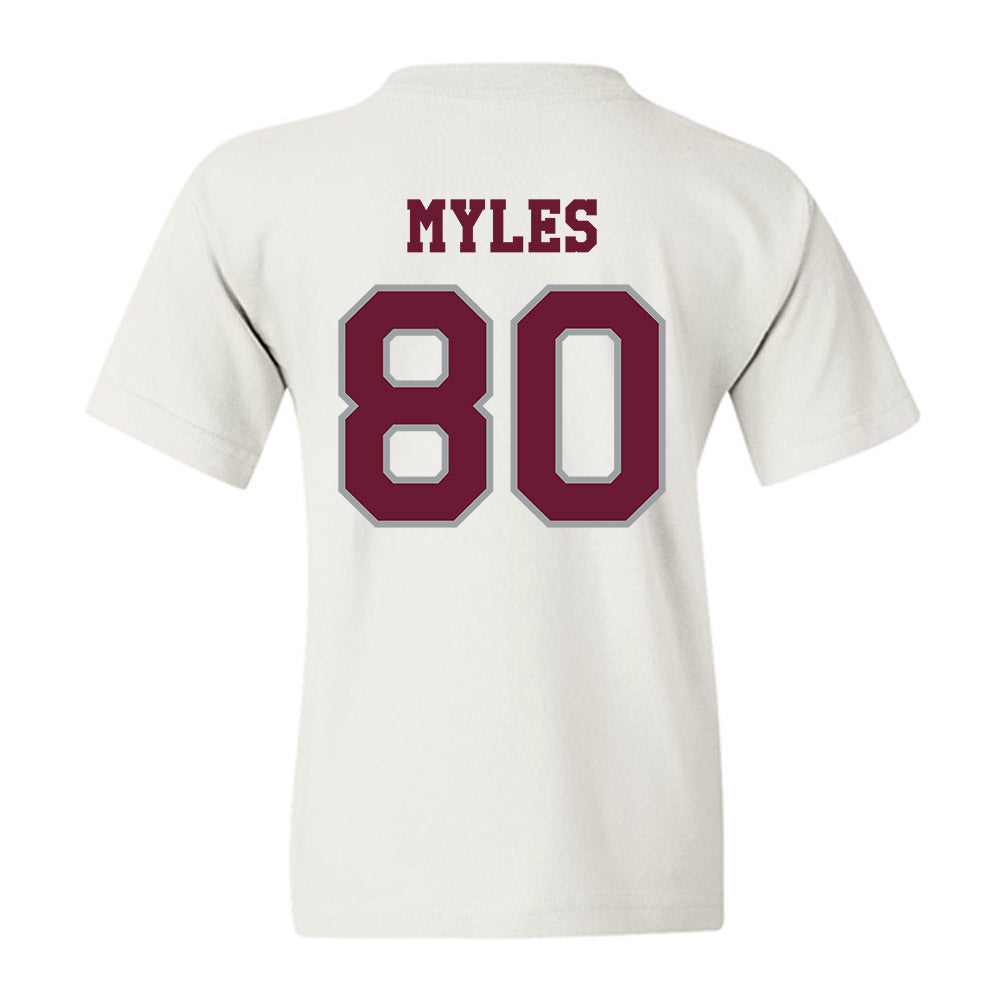 Texas A&M - NCAA Football : Jerome Myles - Classic Shersey Youth T-Shirt-1