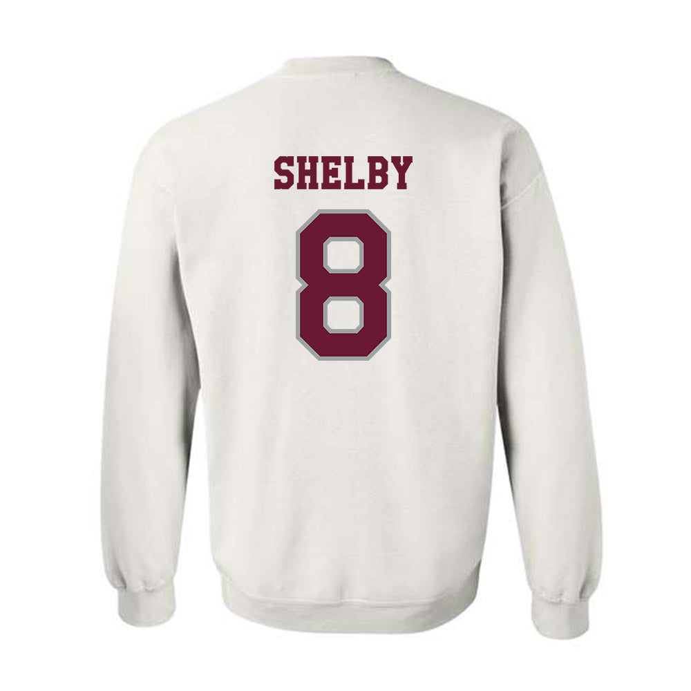 Texas A&M - NCAA Men's Basketball : Noah Shelby - Classic Shersey Crewneck Sweatshirt-1