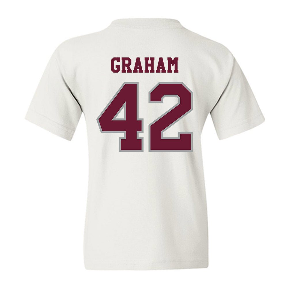 Texas A&M - NCAA Football : Jackson Graham - Classic Shersey Youth T-Shirt-1