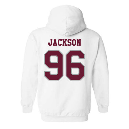 Texas A&M - NCAA Football : Nathan Jackson - Classic Shersey Hooded Sweatshirt-1